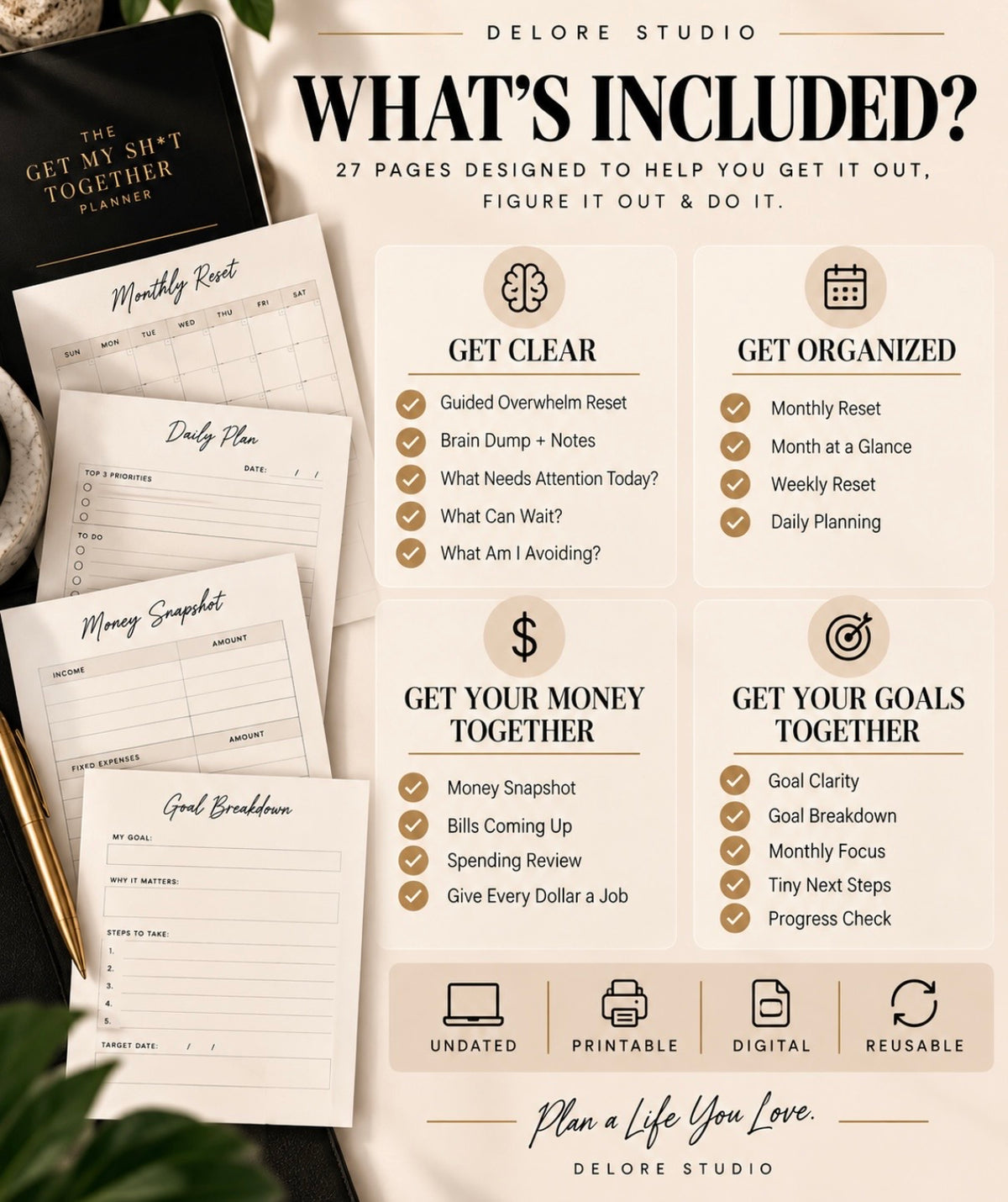 The Get My Sh*t Together Planner